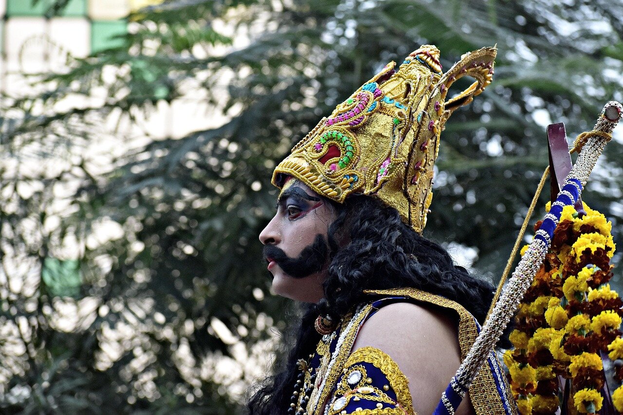 A scene depicting the ambitious scale of the 'Ramayana' project, aiming to set new benchmarks in global visual effects standards