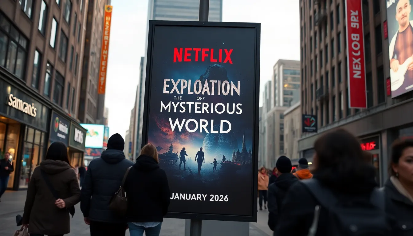 Netflixが新作リリースを発表するイベントでの観客の期待感が漂う様子