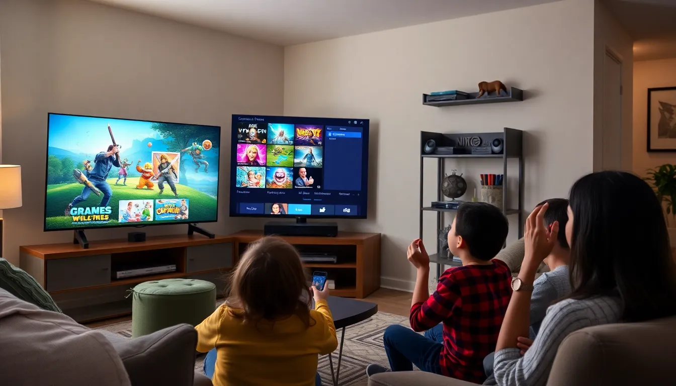 クラウドゲームサービスの普及を象徴するグラフやデータを示すプレゼンテーションのスライド