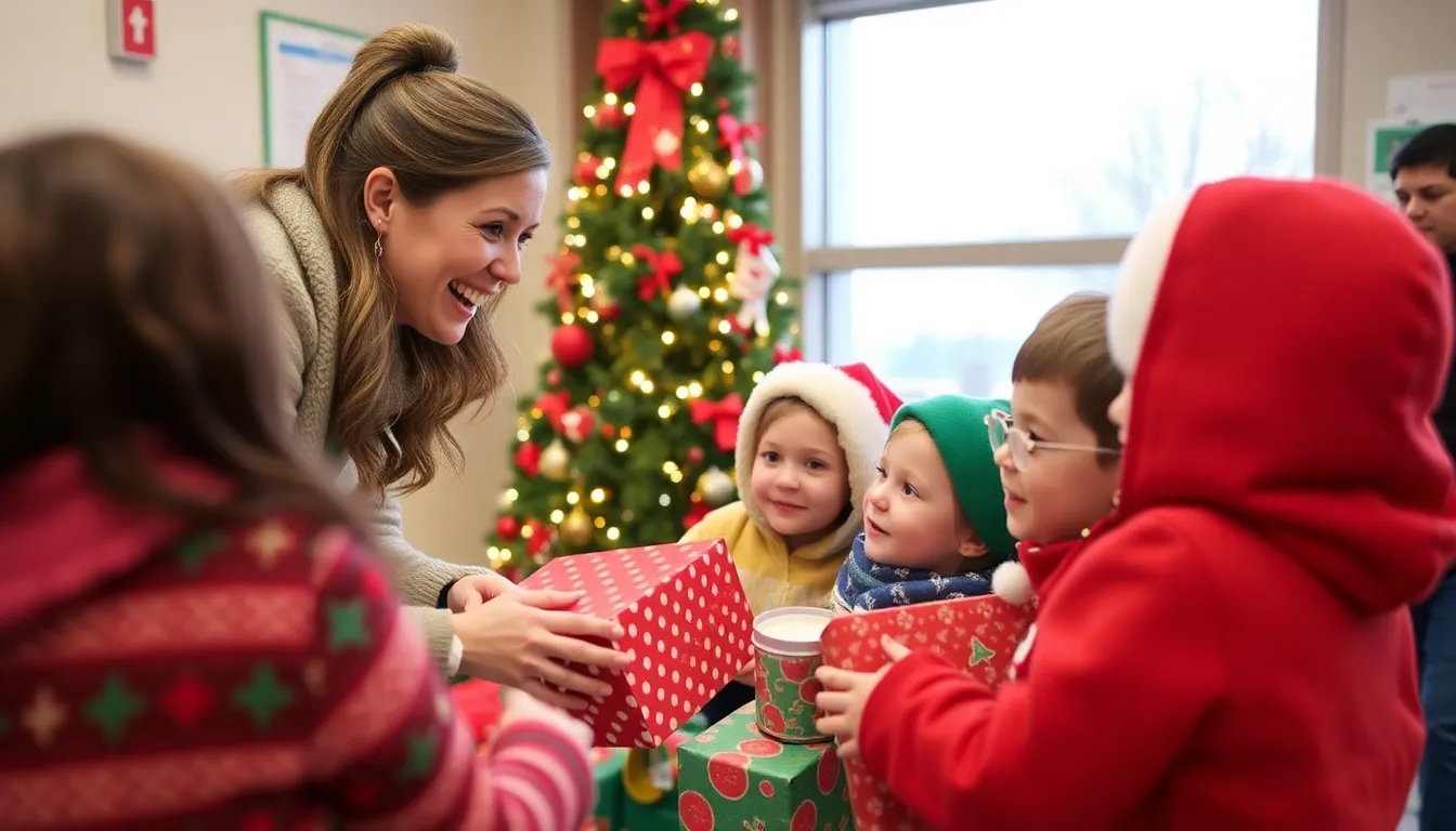 Andrea Kimi Antonelli shares laughter and stories with children, creating a warm and inviting atmosphere during his visit