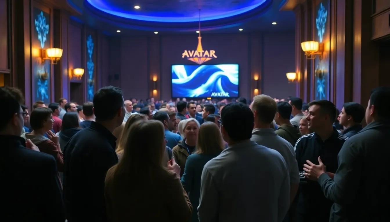 Audiences eagerly lining up outside theaters, excited to experience the latest adventure in the Avatar franchise during the postChristmas rush