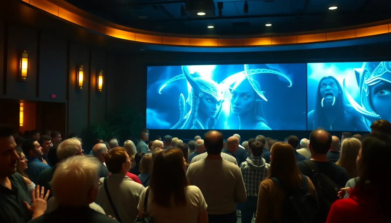 A scene from 'Marty Supreme' highlighting its starstudded cast as they navigate a unique narrative, capturing the attention of moviegoers