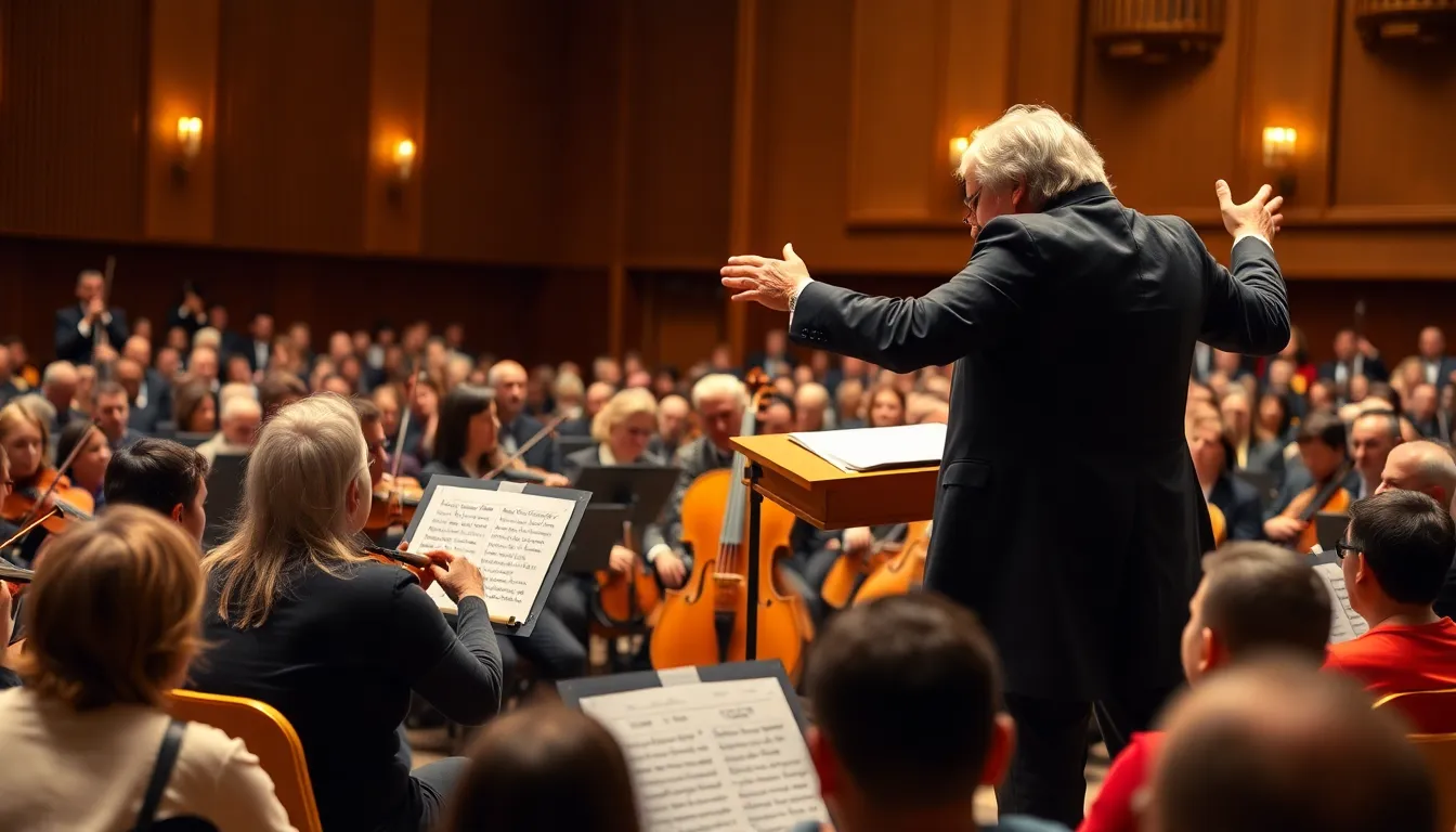 Musicians rehearsing for a concert featuring the newly identified compositions from Bach's oeuvre