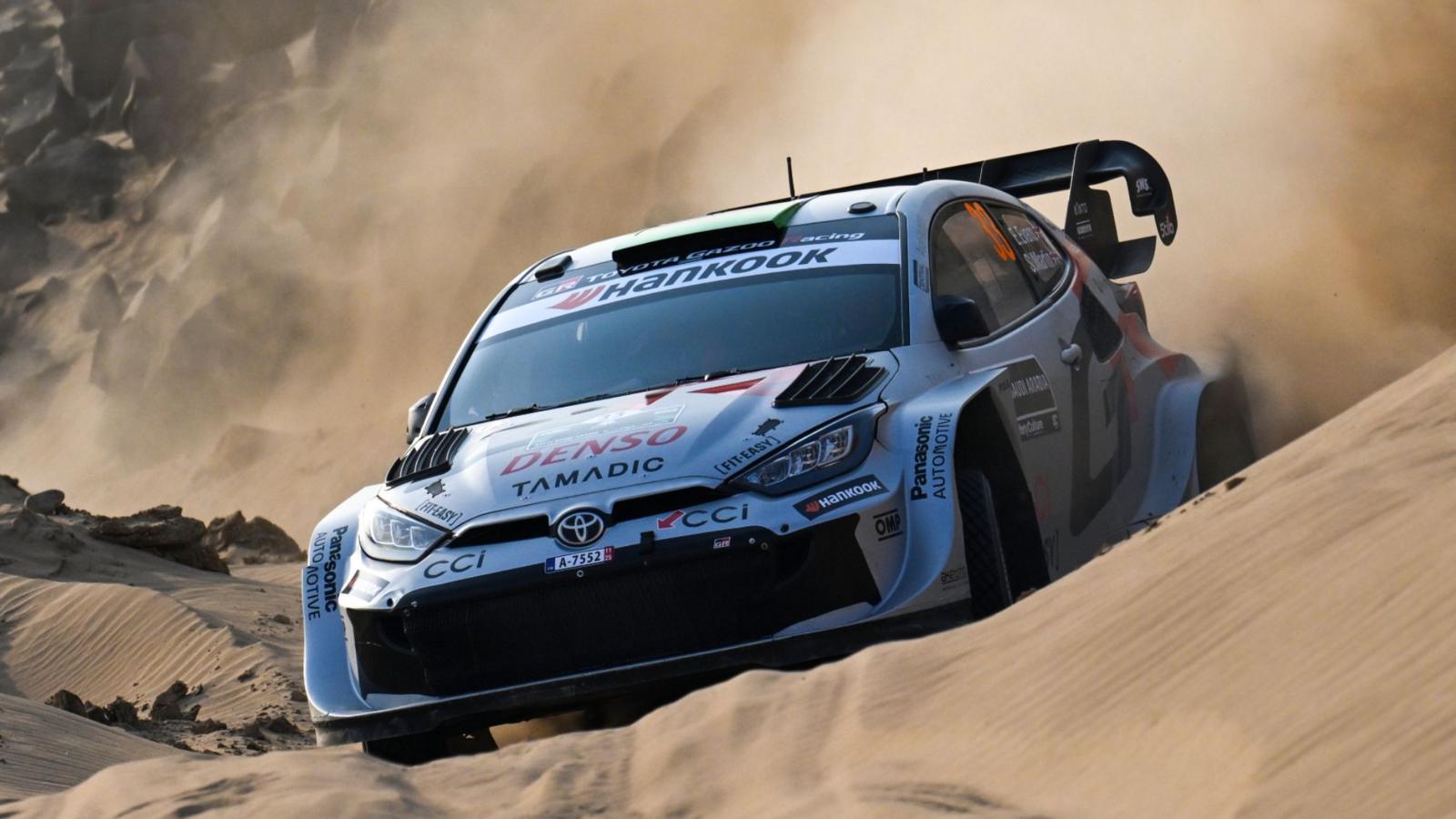 사우디에서 에반스, 오지에에 뒤처지며 WRC 레이스 긴박감 고조