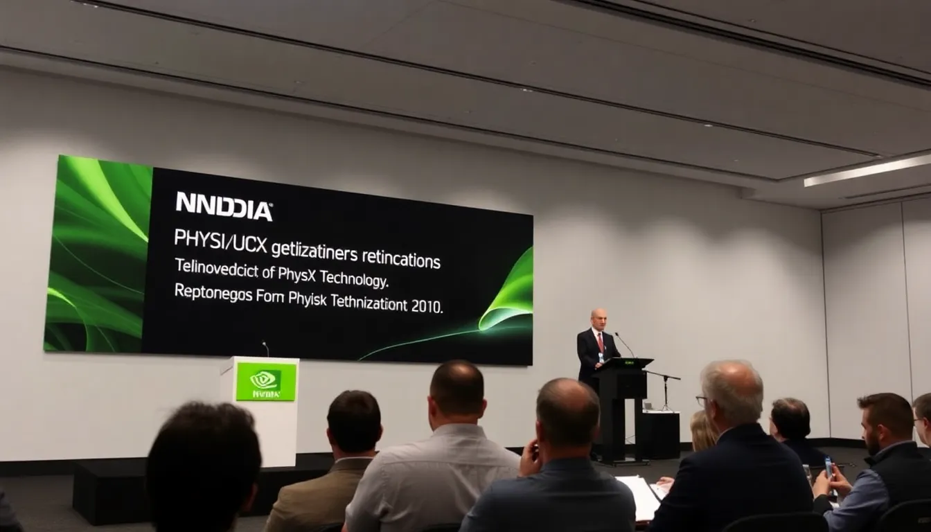 Nvidiaの技術革新がゲーム業界に与える影響について議論している関係者たち