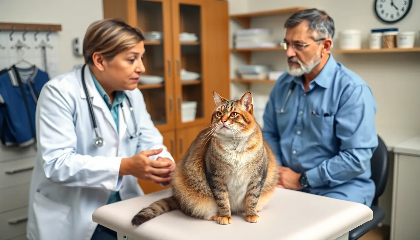 健康的な体重を維持するために運動する猫の姿