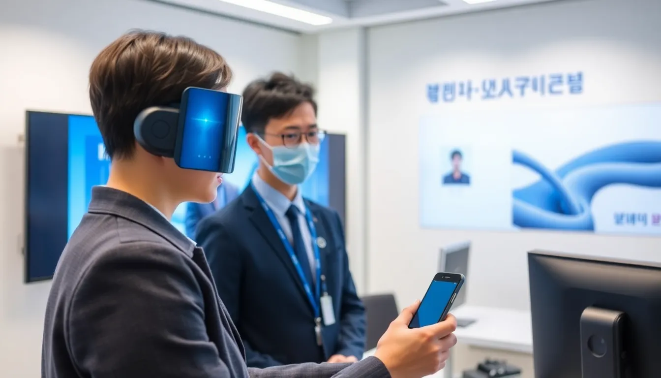 SIMカード販売店で顔認証を待つ高齢者の表情が映された瞬間