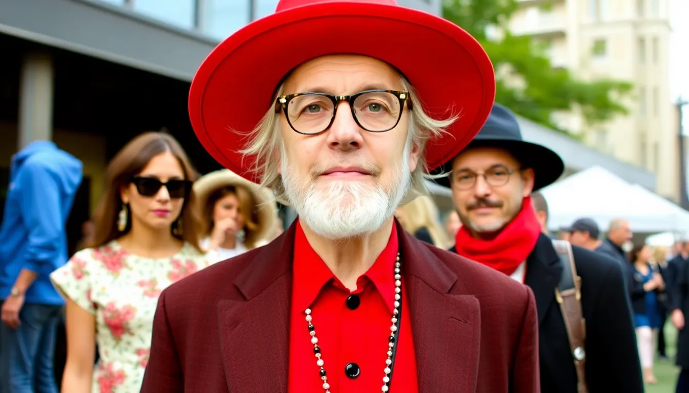 A costume designer discusses the vibrant redthemed outfits worn by characters in Jim Jarmusch's latest film, showcasing the intricate details crafted in collaboration with luxury brand Saint Laurent.