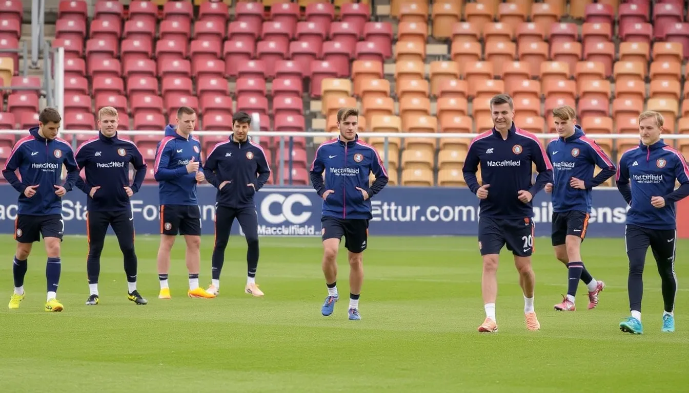 Crystal Palace's experienced squad practices, focusing on strategies to maintain their title in the upcoming match against a determined nonleague opponent