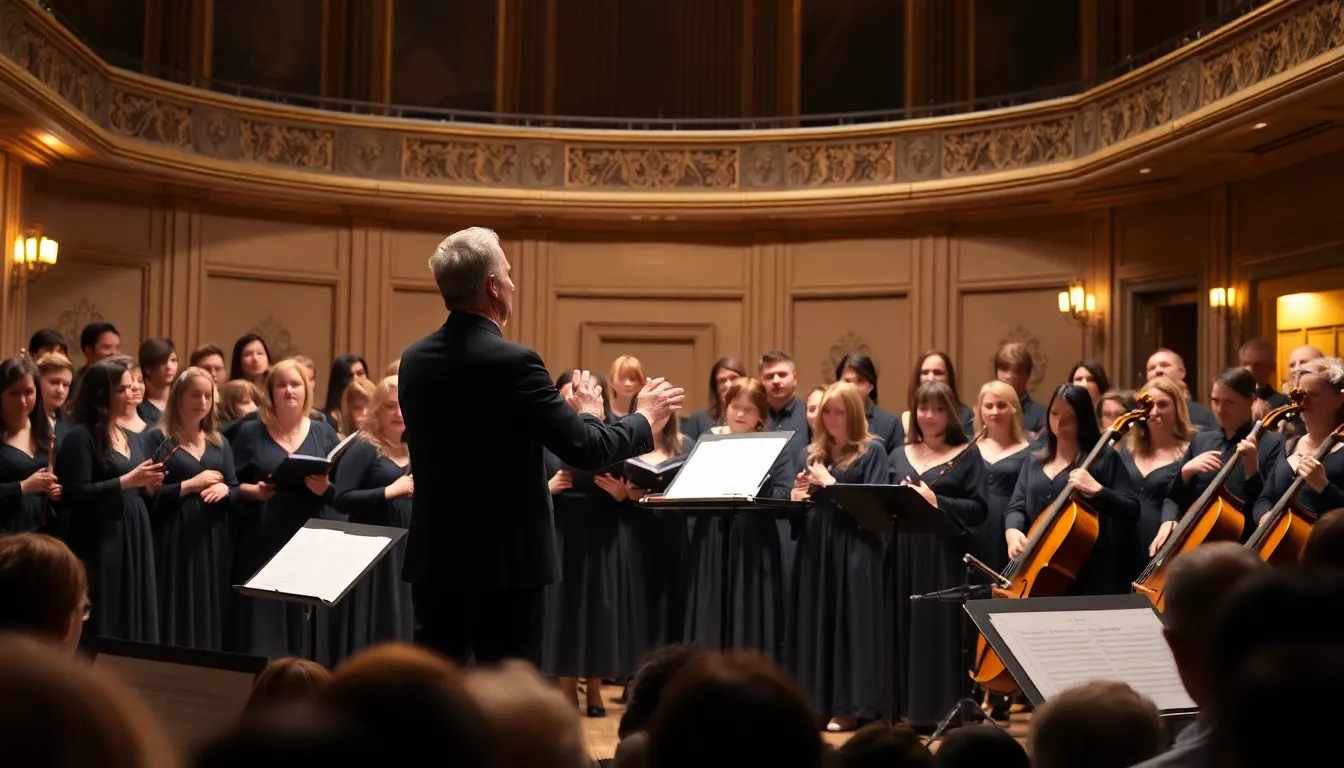 The collaboration between Max Richter and the women's choir signifies a modern approach to storytelling, emphasizing the importance of female voices in the arts