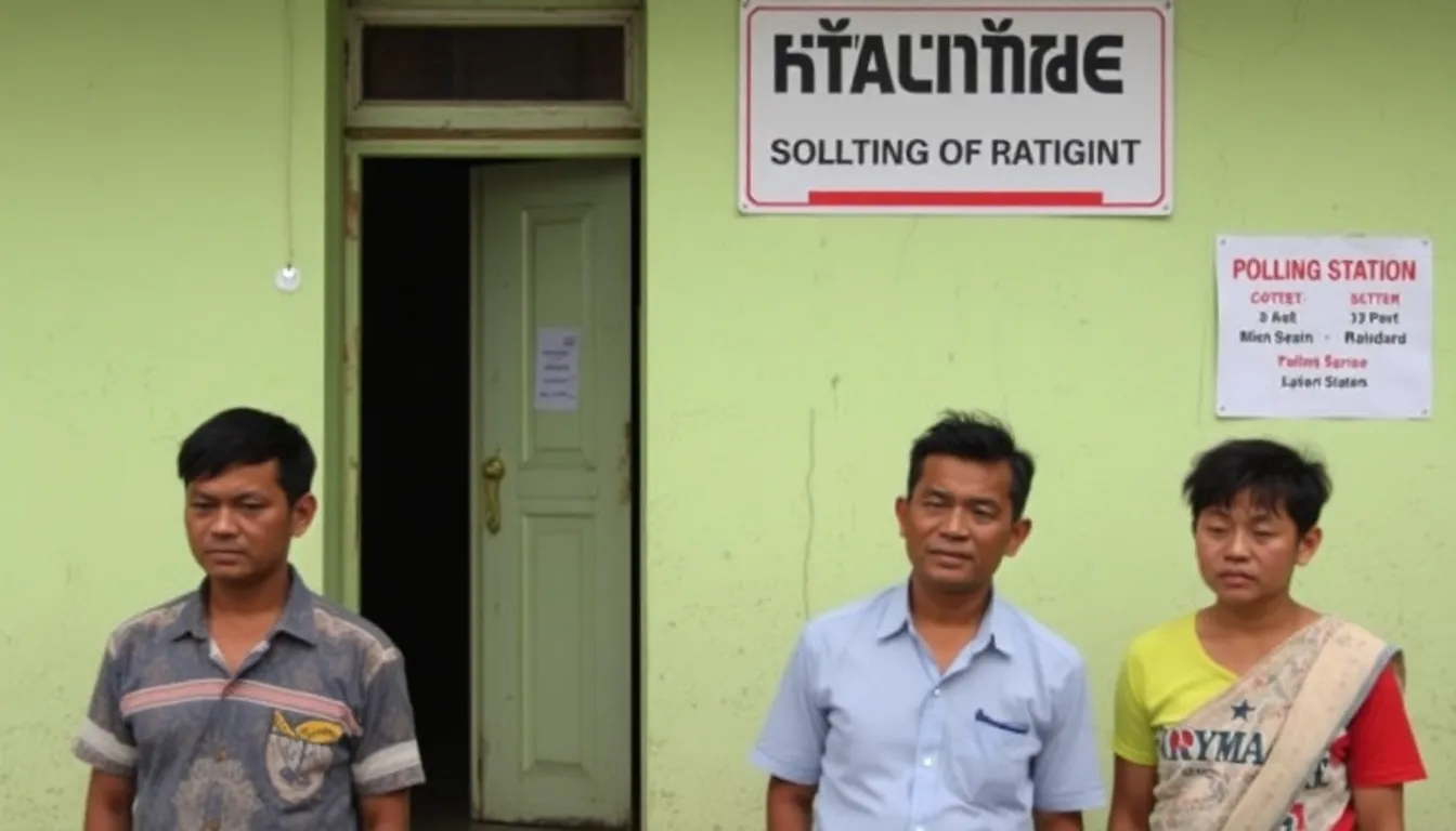 Local civil society activists working to raise awareness about voter rights in the face of oppressive governance