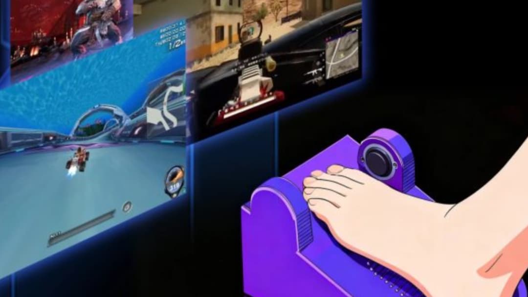 Play Games with Your Feet Using This Innovative Keyboard