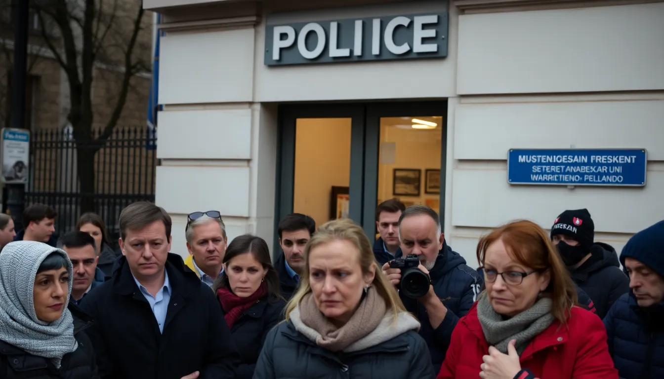Russian officials hold a press conference in Moscow to address concerns over Poland's arrest of a Ukrainian researcher, emphasizing the political motivations behind the detention.