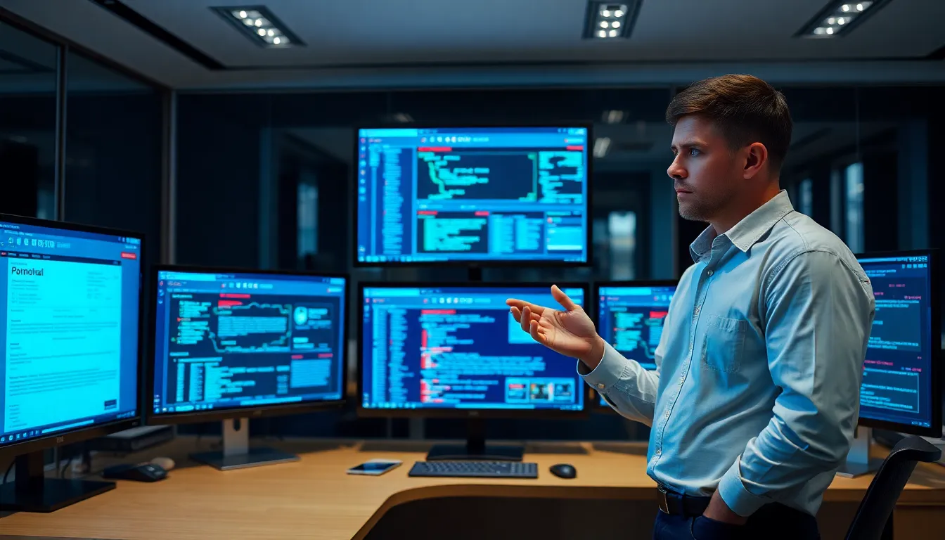 A group of cybersecurity experts discusses the implications of the recent Pornhub data breach during a conference, highlighting the need for improved online security measures.