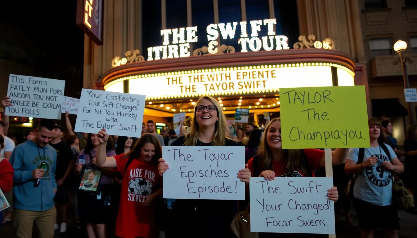 The emotional connection between Taylor Swift and her fans is highlighted as they eagerly await the release of the series, which celebrates her musical journey and personal experiences