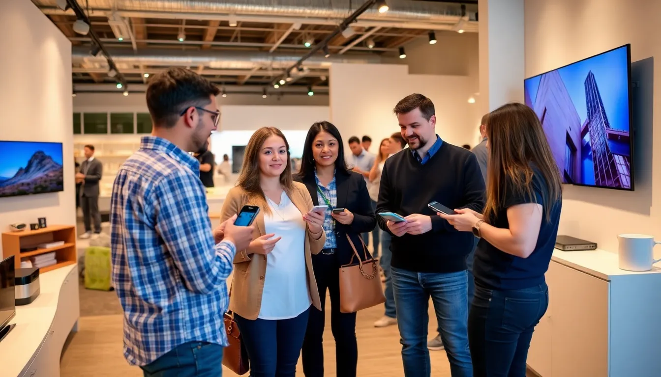 A group of professionals gathers around a conference table, engaged in a discussion about the latest advancements in artificial intelligence and their impact on the workforce.