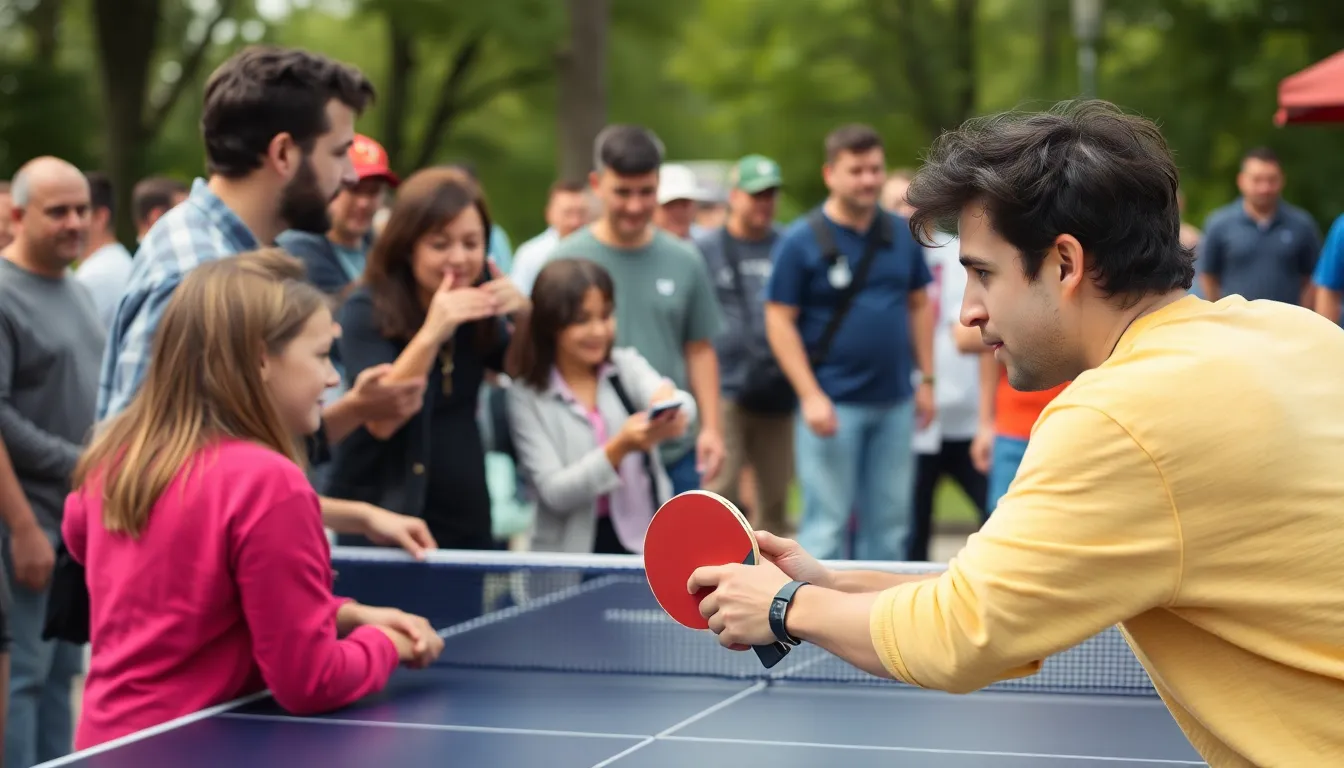 Timothée Chalamet enthusiastically discusses his love for table tennis during an interview, highlighting its role as both a physical outlet and a social activity in his life.