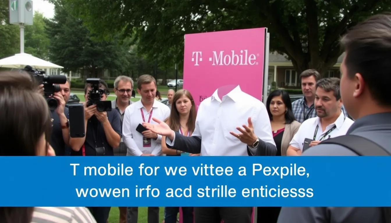 A TMobile store displays promotional materials highlighting the new prepaid plan for two unlimited lines at an affordable price, attracting the attention of potential customers.