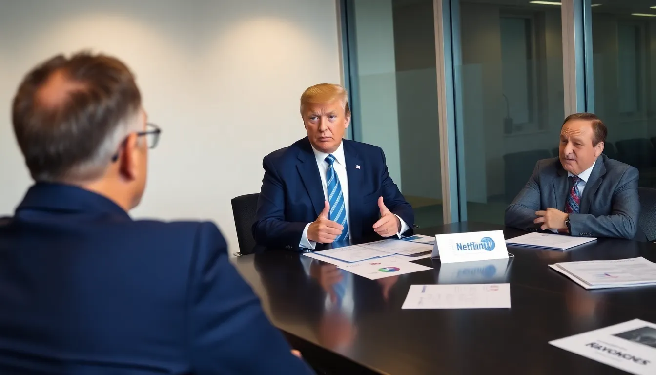 トランプ前大統領に関連するコンテンツの制作がメディア企業にとって重要な戦略として浮上しています