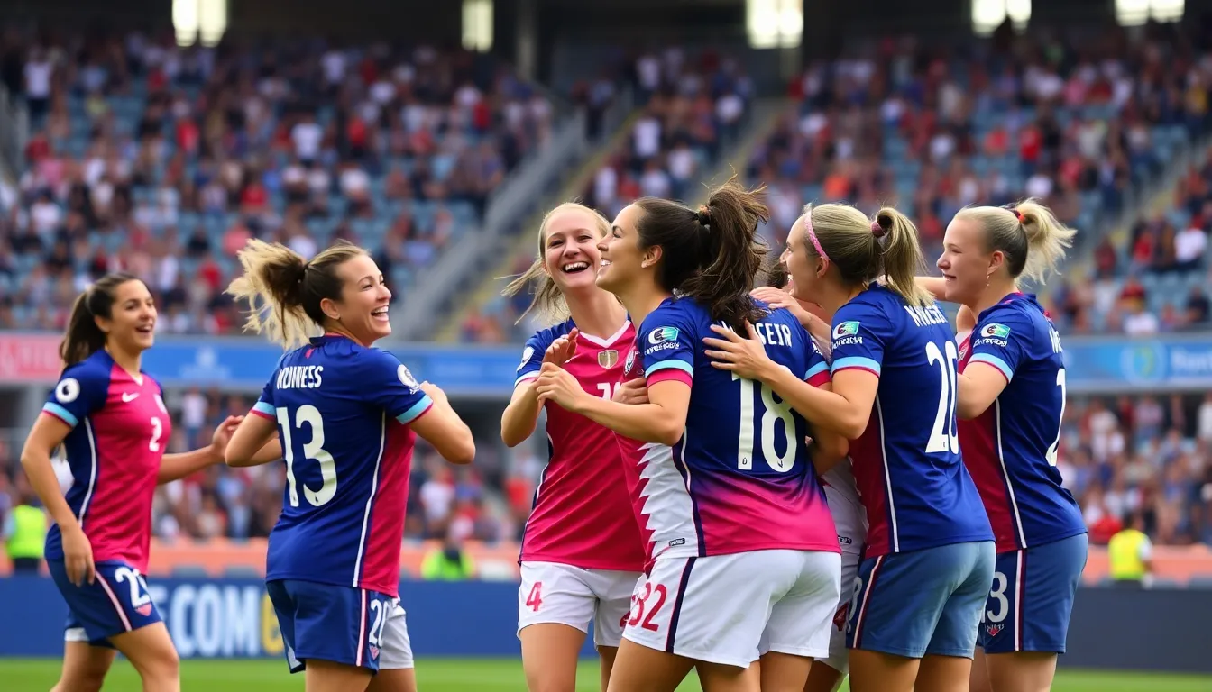 The initiative reflects UEFA's commitment to enhancing the visibility and support for women's football, showcasing the growing popularity of the sport across Europe