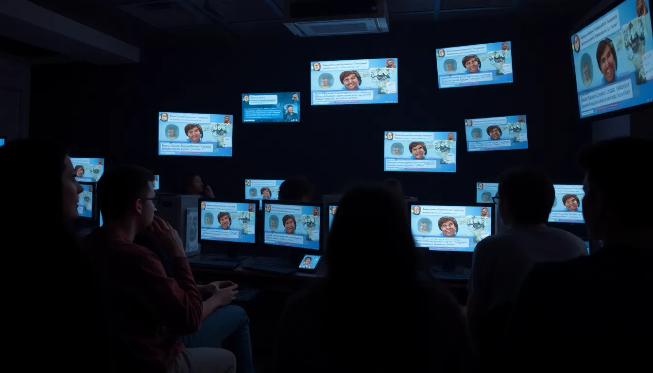A community of VTubers gathers online to discuss body positivity and representation, reflecting on the impact of societal expectations on their creative expressions