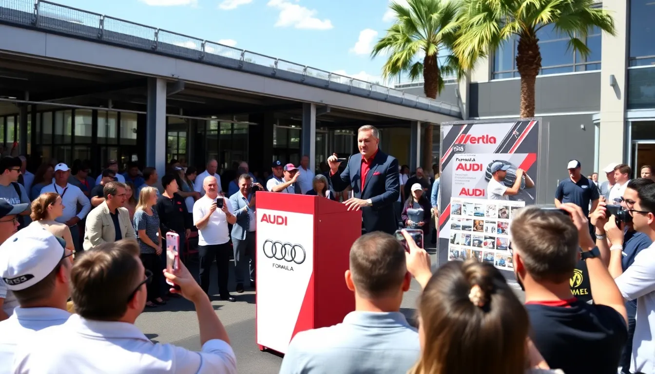 Audi's entry into Formula 1 is celebrated through a new line of trading cards, showcasing the brand's commitment to innovation in motorsport