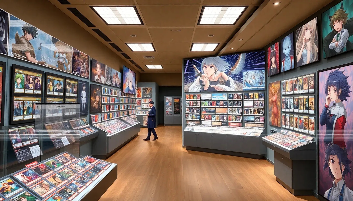 A digital platform displaying various promotional codes, illustrating the modern approach to trading and engaging with collectible card games in the anime genre
