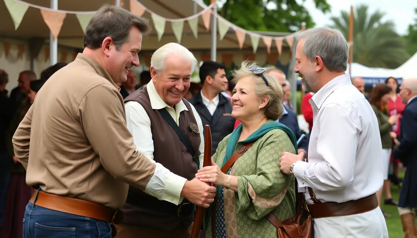 The cast of The Archers performs a live recreation of the show's lost first episode at the BBC Radio Theatre in London, celebrating its 75th anniversary with an audience of fans and media.
