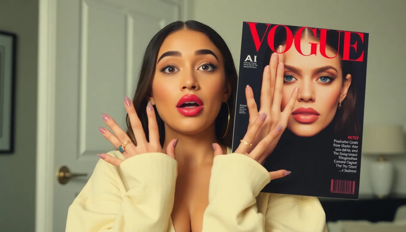 Fans and critics engage in lively discussions about the implications of AI in fashion, prompted by Ariana Grande's candid response to her altered representation