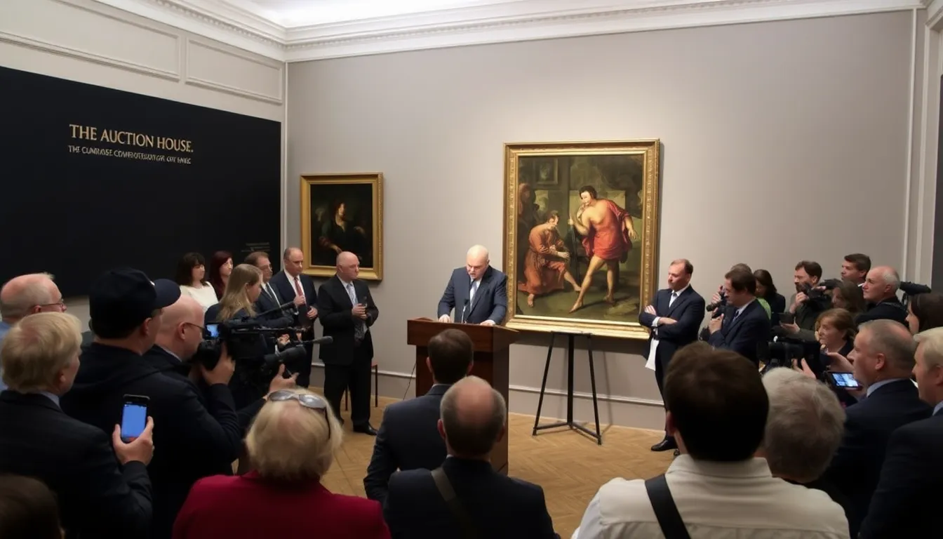 アートコレクターたちが、ルーベンスの作品として認定された絵画の価値を再評価する姿