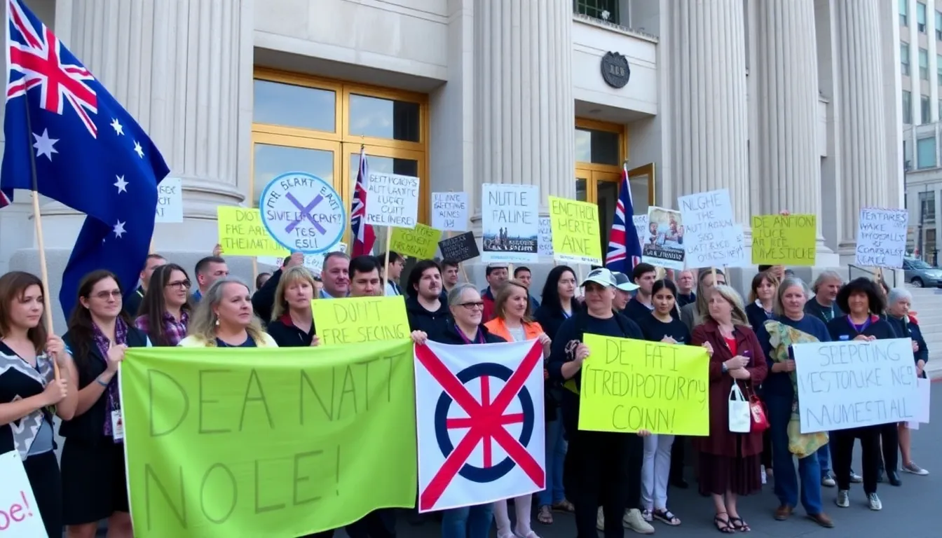 Australian authorities are preparing to deport a British man due to his alleged involvement with neoNazi groups, highlighting concerns over extremism in the country.