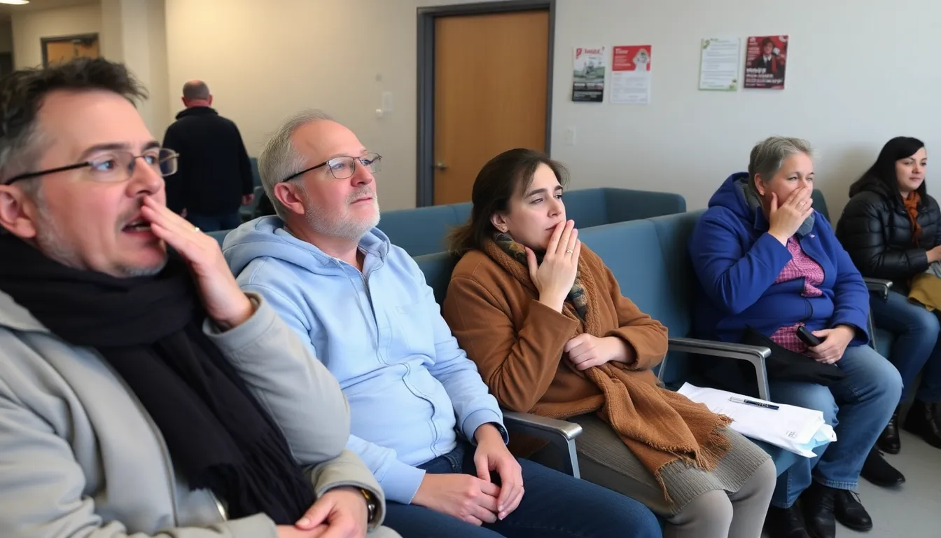 A healthcare professional discussing treatment options with a patient diagnosed with cold urticaria, emphasizing the importance of awareness and management strategies