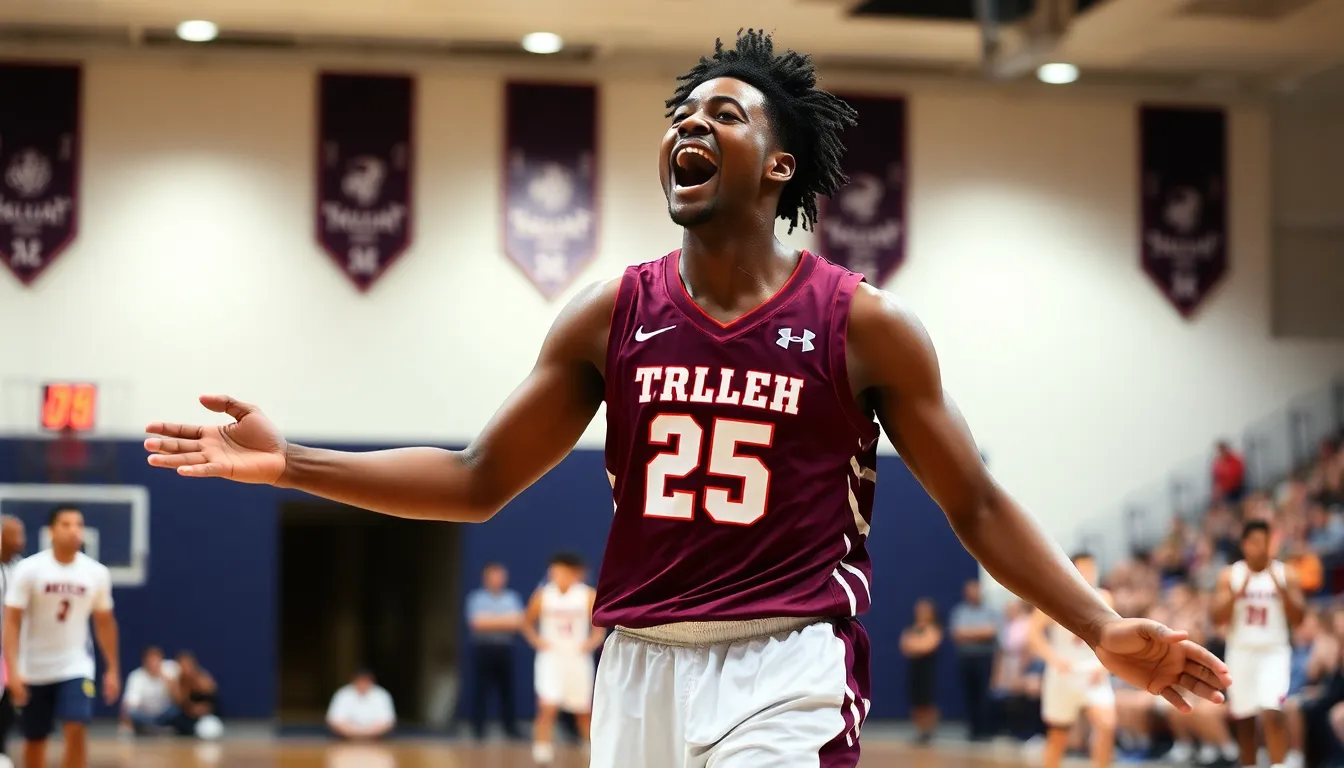 Fans fill the stands, creating a vibrant atmosphere at a college basketball game, reflecting the resurgence of enthusiasm and engagement in the sport this season