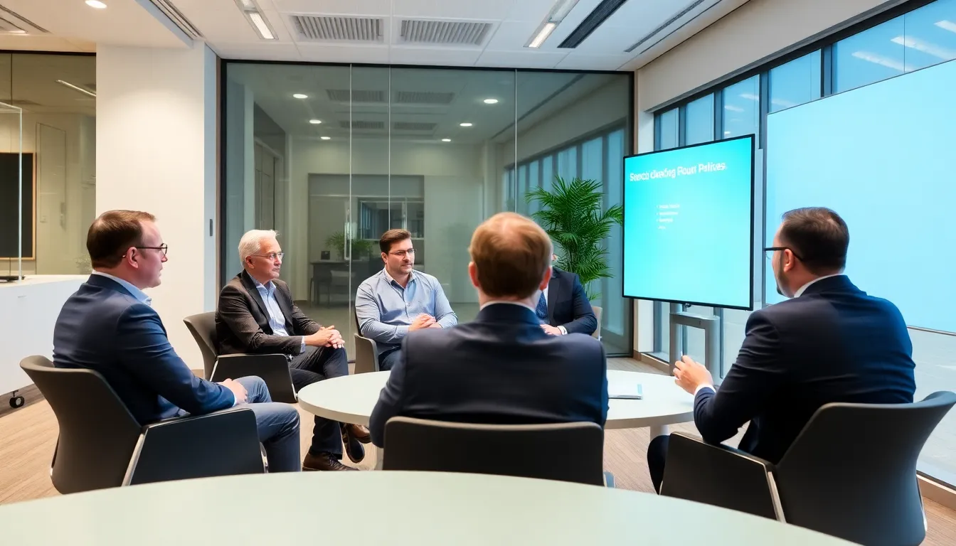 A group of industry representatives discusses the implications of electric car discounts during a press conference, highlighting concerns about longterm sustainability and profitability.