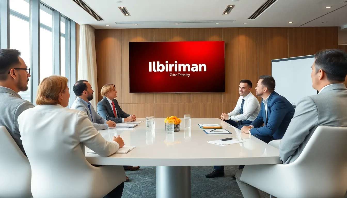 新たに指名された暫定CEOがエブリマンの課題解決に向けた戦略を練る会議の風景