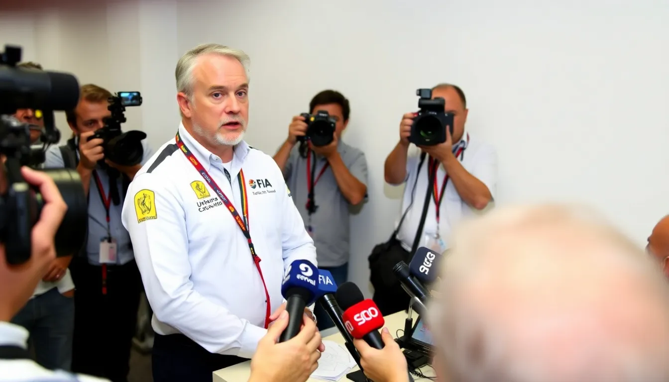 Fans in the grandstands, illustrating the growing anticipation and expectations for transparency and fairness in Formula 1 regulations