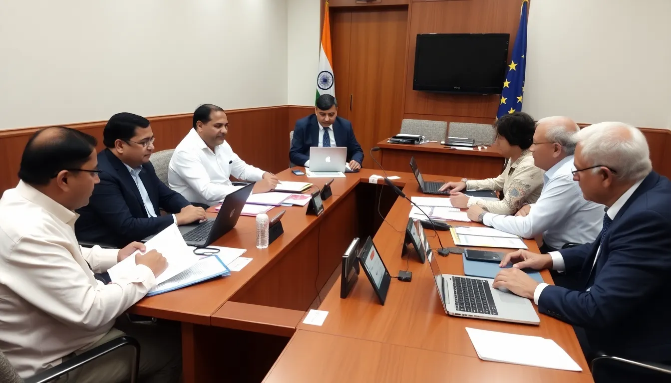 Piyush Goyal and Valdis Dombrovskis emphasize the mutual benefits of strengthening economic ties between India and the EU