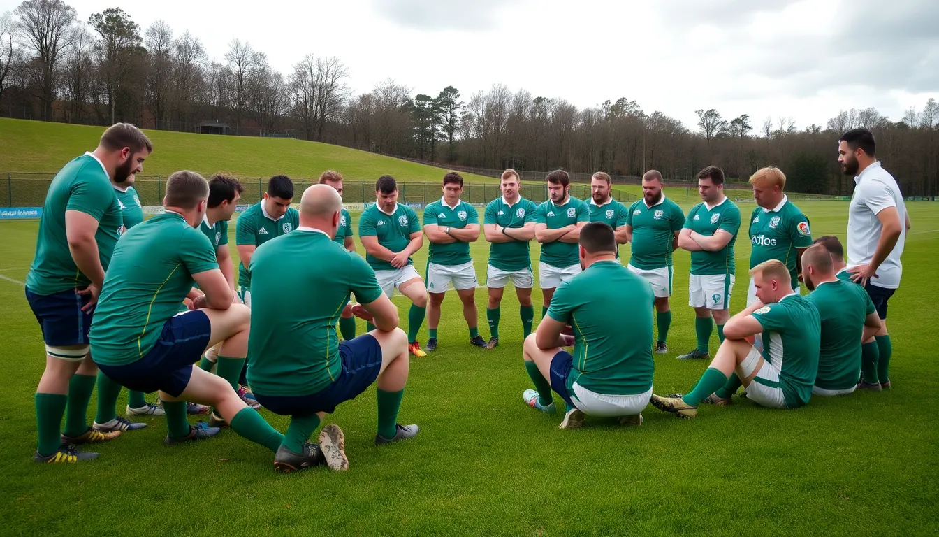 Head coach Andy Farrell addressing the media, emphasizing the impact of the largerthannormal injury list on the team's upcoming fixtures and overall performance