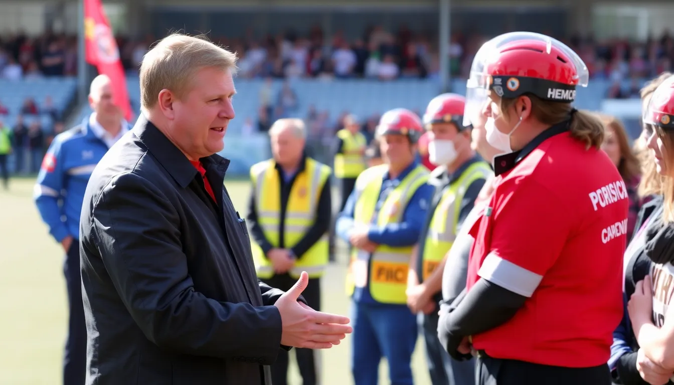 A man who survived a coma after the Hillsborough disaster emotionally embraces football legend Kenny Dalglish during their heartfelt reunion.