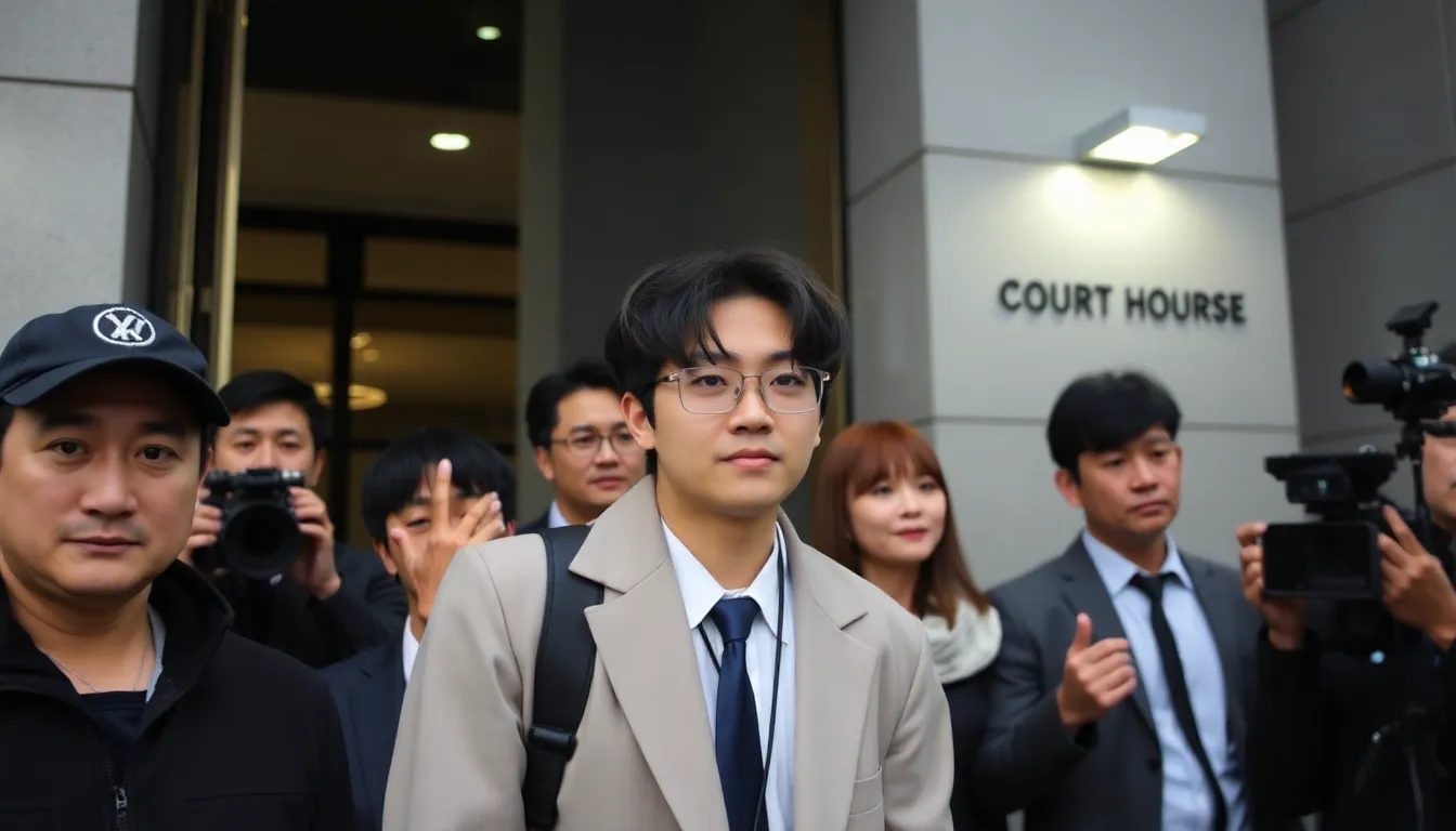 KPOPの成功とレコード会社との関係を示す歴史的な背景を語る場面