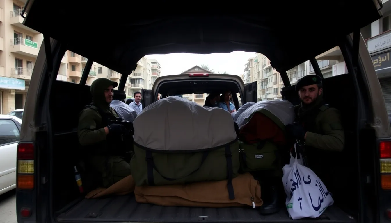 Civilians in Aleppo observing the departure of Kurdish troops, highlighting the ongoing humanitarian concerns in the city