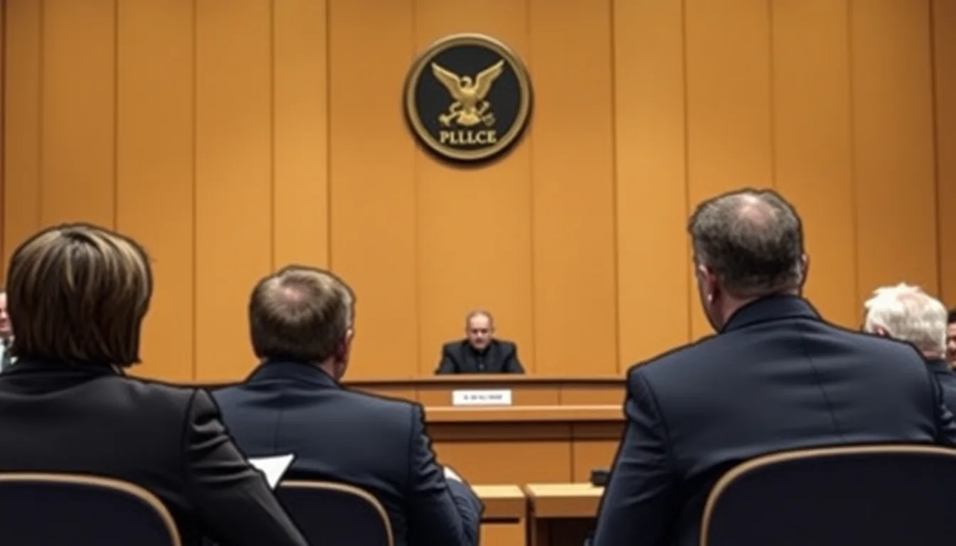 米国連邦取引委員会（FTC）の建物が映し出され、訴訟の舞台裏を象徴している