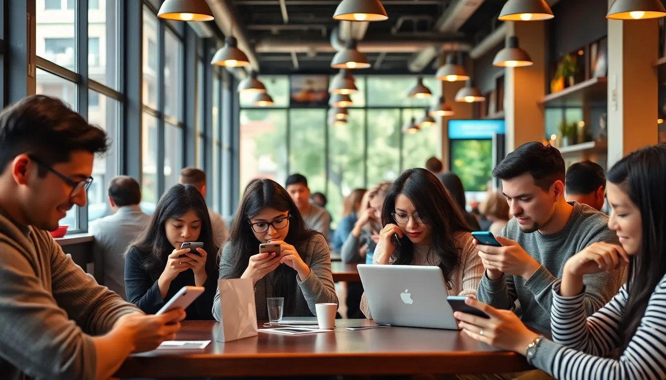 A group of concerned users discusses the implications of Microsoft's decision to retire its free scanner app at a local coffee shop.