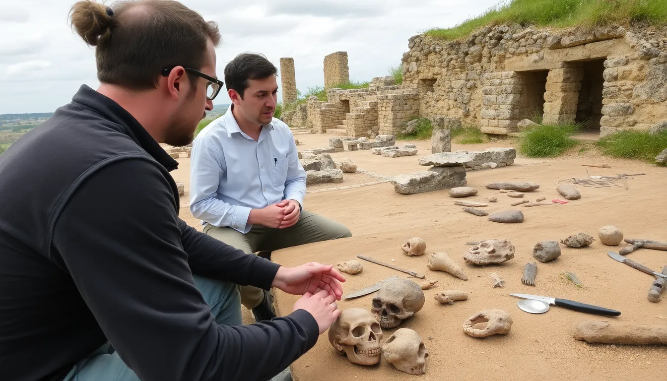 Researchers examine ancient tools and evidence of fire use at the Grotte de la Crouzette in France, highlighting Neanderthal technological capabilities.