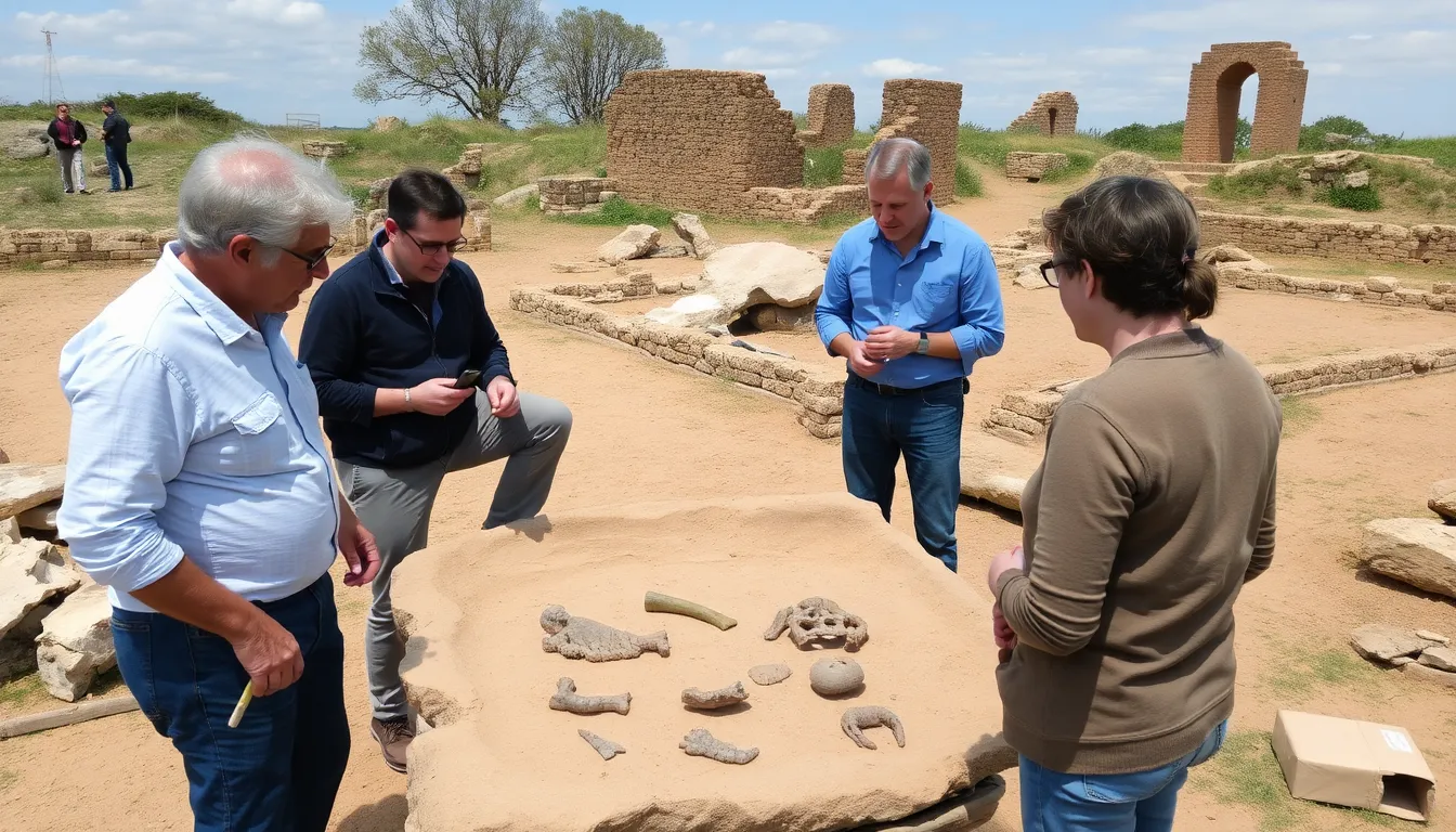 A groundbreaking discovery at the Denisova Cave in Siberia, illustrating the coexistence of Neanderthals with other hominin species and enriching our understanding of human evolution