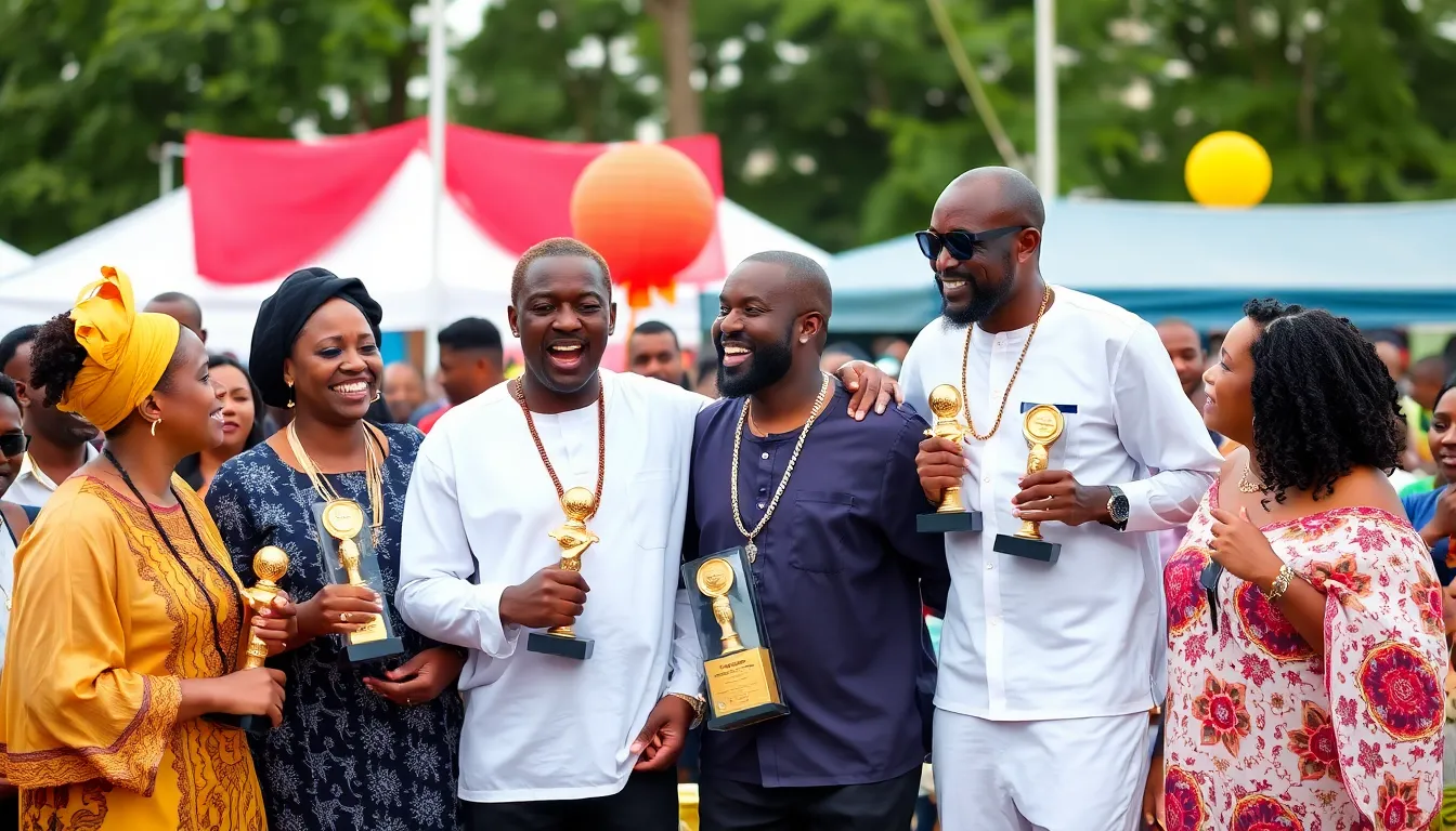 A vibrant crowd of fans and industry leaders gathered at the AFRIMA event, emphasizing Nigeria's role as a cultural hub in the African music scene