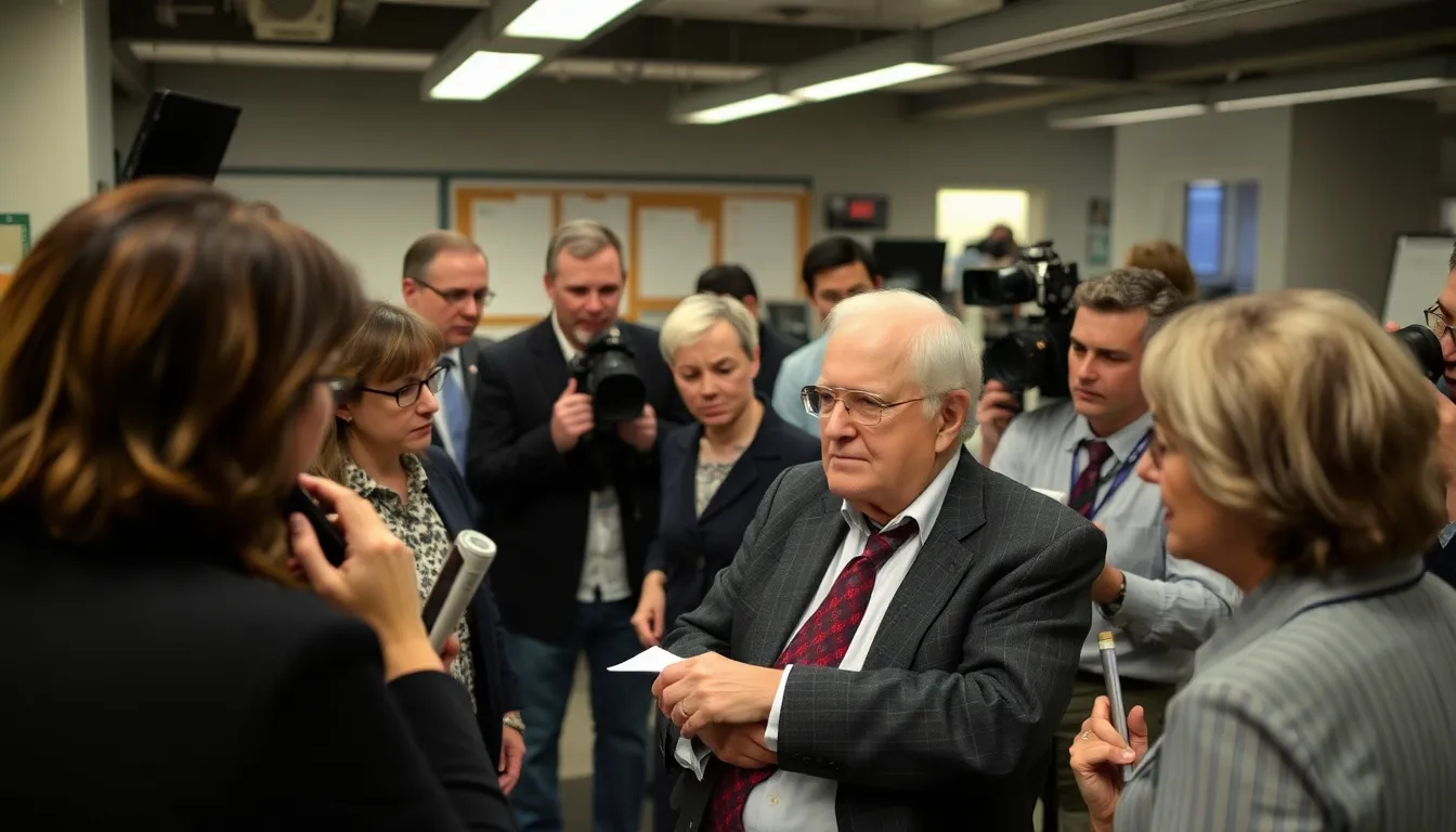 A gathering of journalists and media critics pays tribute to Richard Pollak, reflecting on his influential career and contributions to media ethics and accountability.