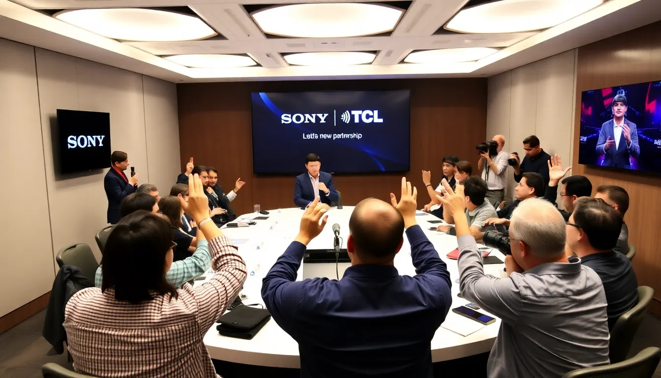 A sidebyside comparison of a highend Sony television alongside an affordable TCL model, highlighting the differences in features and pricing