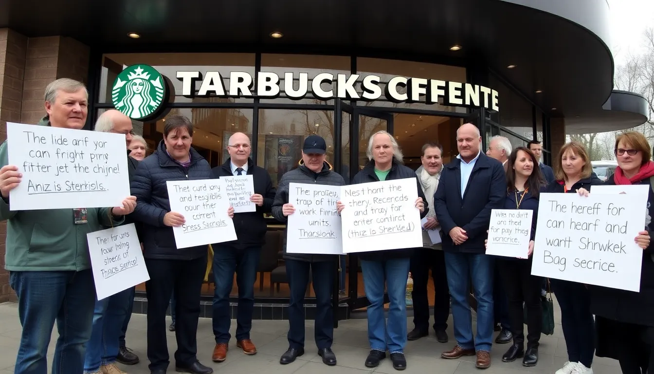 A group of concerned employees gathers to express their thoughts on the potential impact of increased executive travel on workplace morale