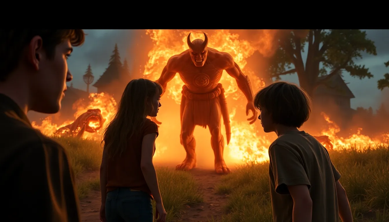 Eleven and Mike Wheeler sharing a heartfelt moment amidst the chaos, emphasizing their strong bond and loyalty